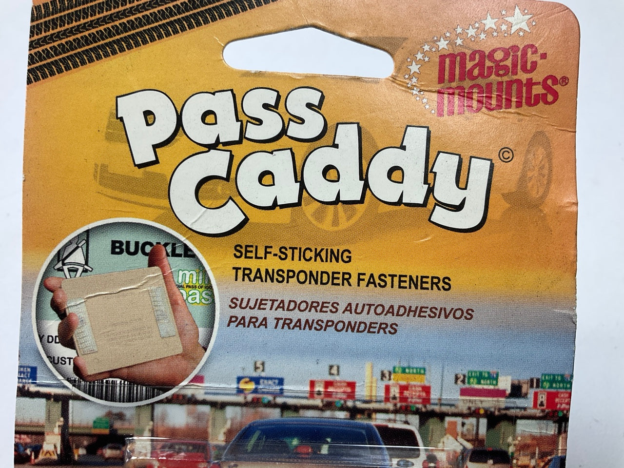 Magic Mount 3538 Pass Caddy Self-Sticking Transponder Fastener Kit