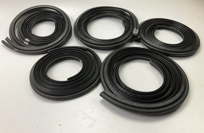 (5) Magic Mounts 3555 Self-Adhesive Weatherstrip Seal Tape 1/2'' W 1'' Tall X 10'