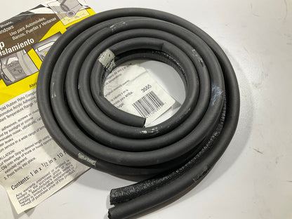 Magic Mounts 3555 Self-Adhesive Weatherstrip Seal Tape 1/2'' Wide, 1'' Tall X 10'