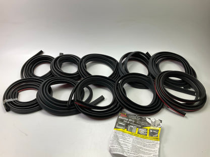 (10) Magic Mounts 3557 Self-Adhesive Weatherstrip Seal 9/16'' Wide, 7/8'' T, 10FT