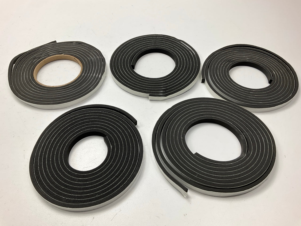 (5) Magic Mounts 3563 Self-adhesive PVC Weatherstrip Seal 3/8'' X 3/16'' 10 FEET