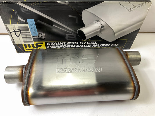 Magnaflow 11225 Stainless Steel Muffler Center 2.25'' Inlet, Offset 2.25'' Outlet