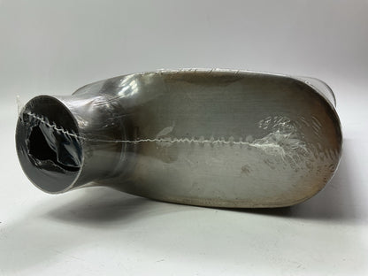 Magnaflow 11236 Stainless Muffler 2-1/2'' Offset Inlet, 2-1/2'' Offset Outlet