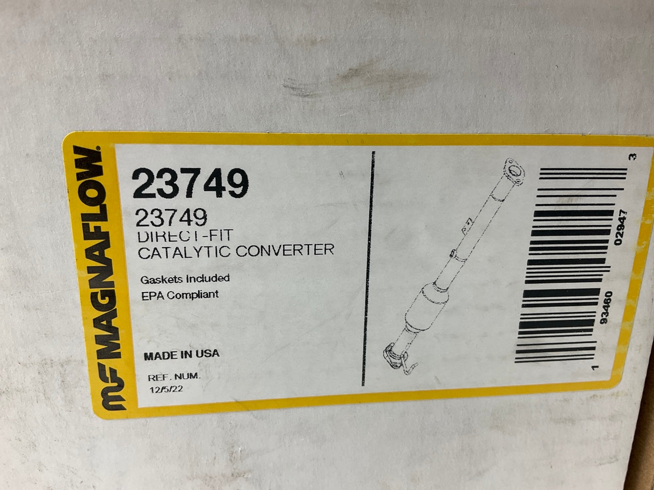 Magnaflow 23749 Direct Fit EPA Compliant REAR Catalytic Converter