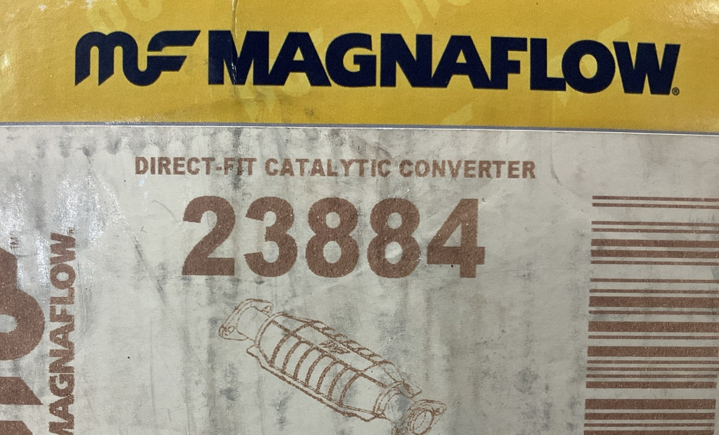 Magnaflow 23884 Direct-fit Catalytic Converter 1988-1995 Toyota Pickup, 4Runner