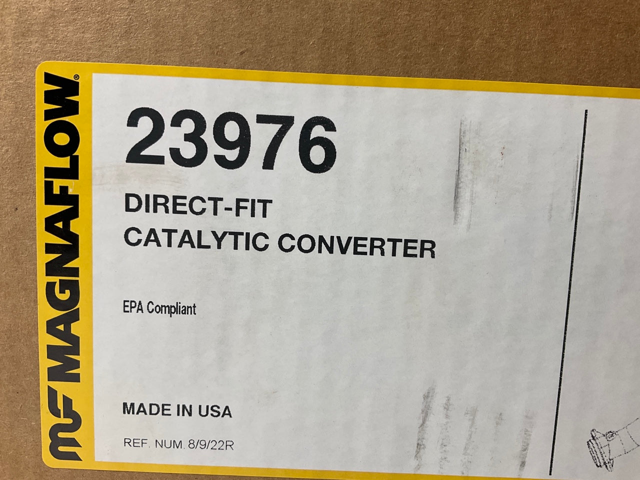 Magnaflow 23976 LEFT Direct-Fit Catalytic Converter - 1999-2000 Ford F-150 5.4L