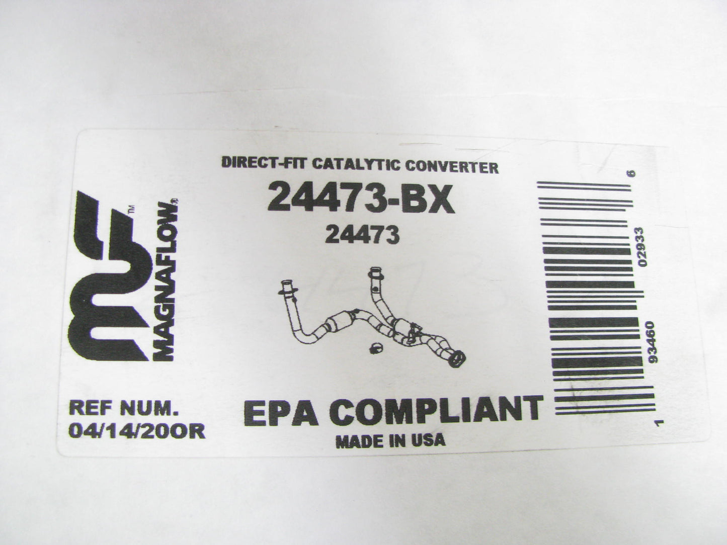 Magnaflow 24473 Direct-Fit Catalytic Converter For 05-06 Grand Cherokee 3.7L V6