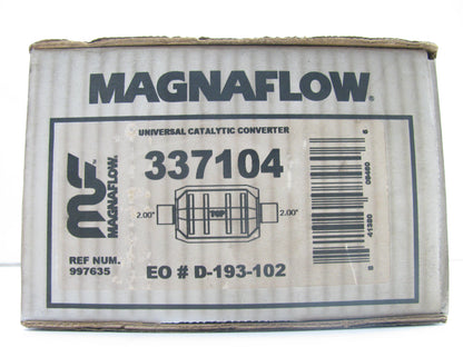 Magnaflow 337104 Universal Catalytic Converter - 2'' California CARB Compliant