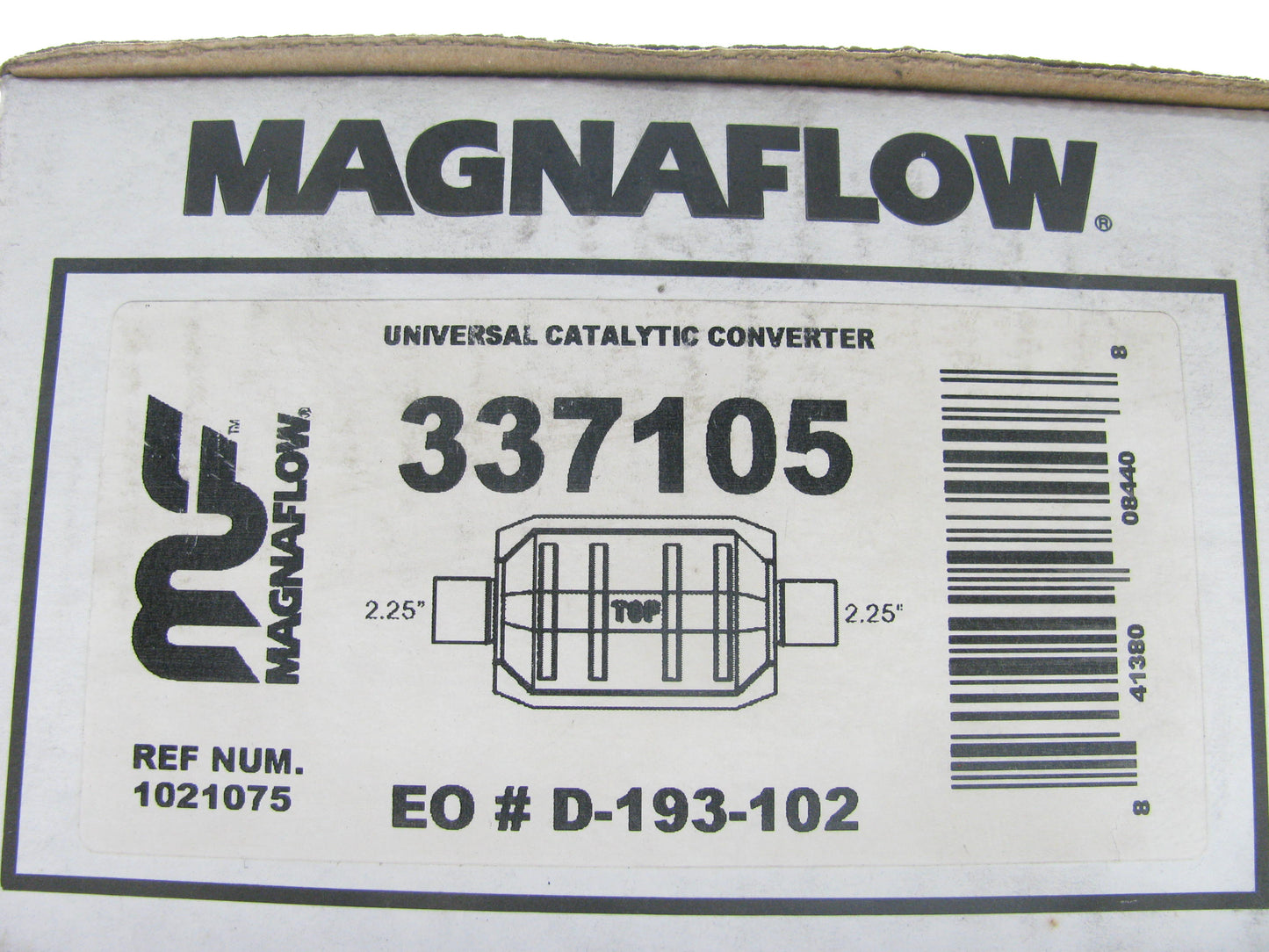 Magnaflow 337105 Universal Catalytic Converter - 2.25'' California CARB Compliant