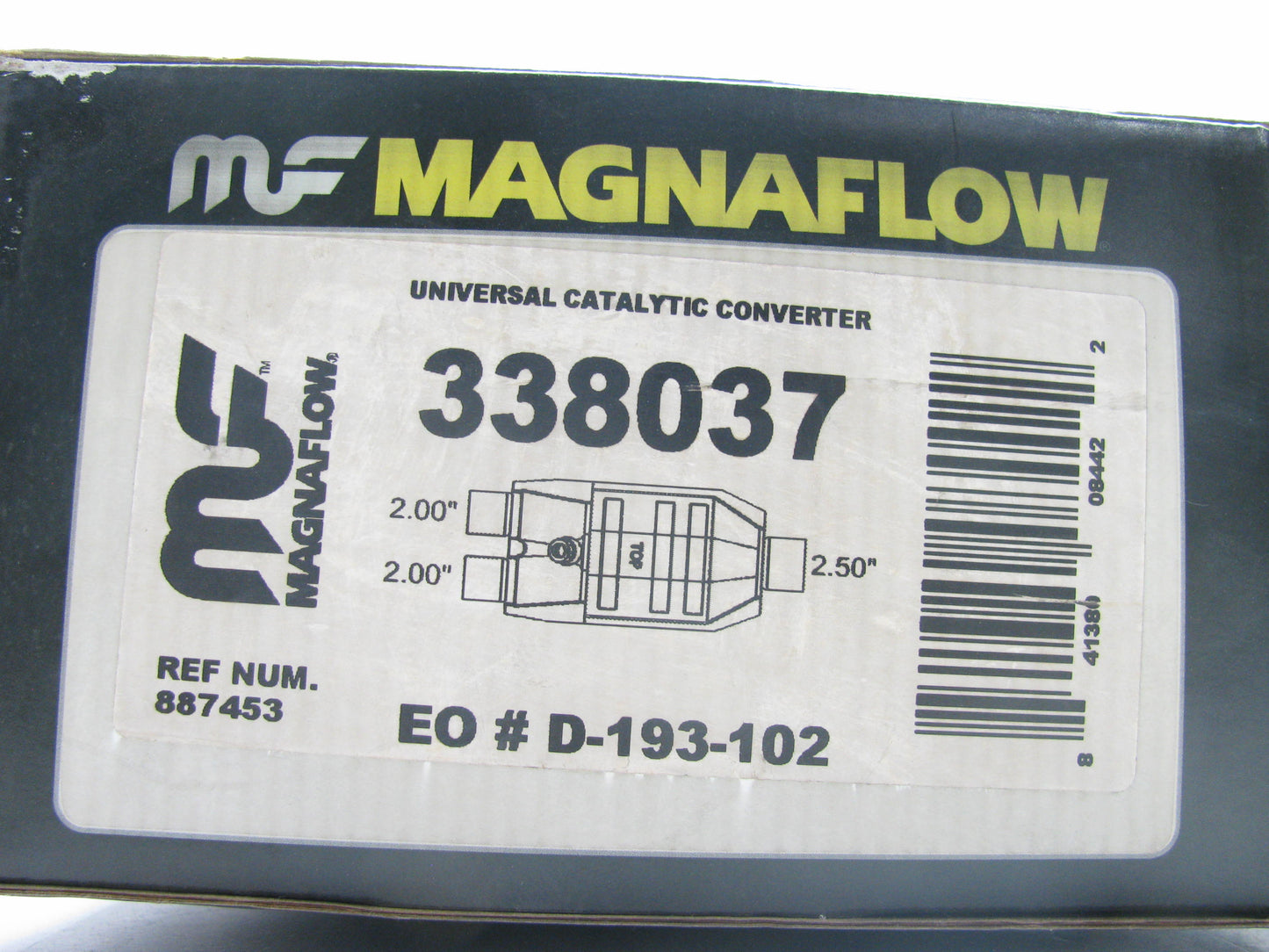 Magnaflow 338037 Dual 2'' Inlet Catalytic Converter - California CARB Compliant