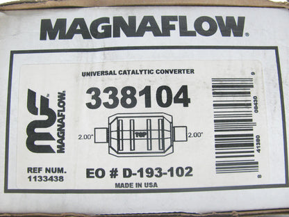 Magnaflow 338104 Universal Catalytic Converter - 2'' California CARB Compliant