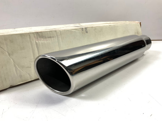 Magnaflow 35111 Polished Stainless Steel Exhaust Tip, 2.5'' Inlet, 3'' Outlet