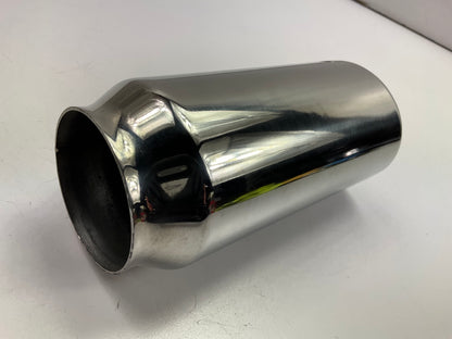 MagnaFlow 35131 Stainless 3 Inch Round Polished Exhaust Tip, 2.25'' ID, 7'' Long