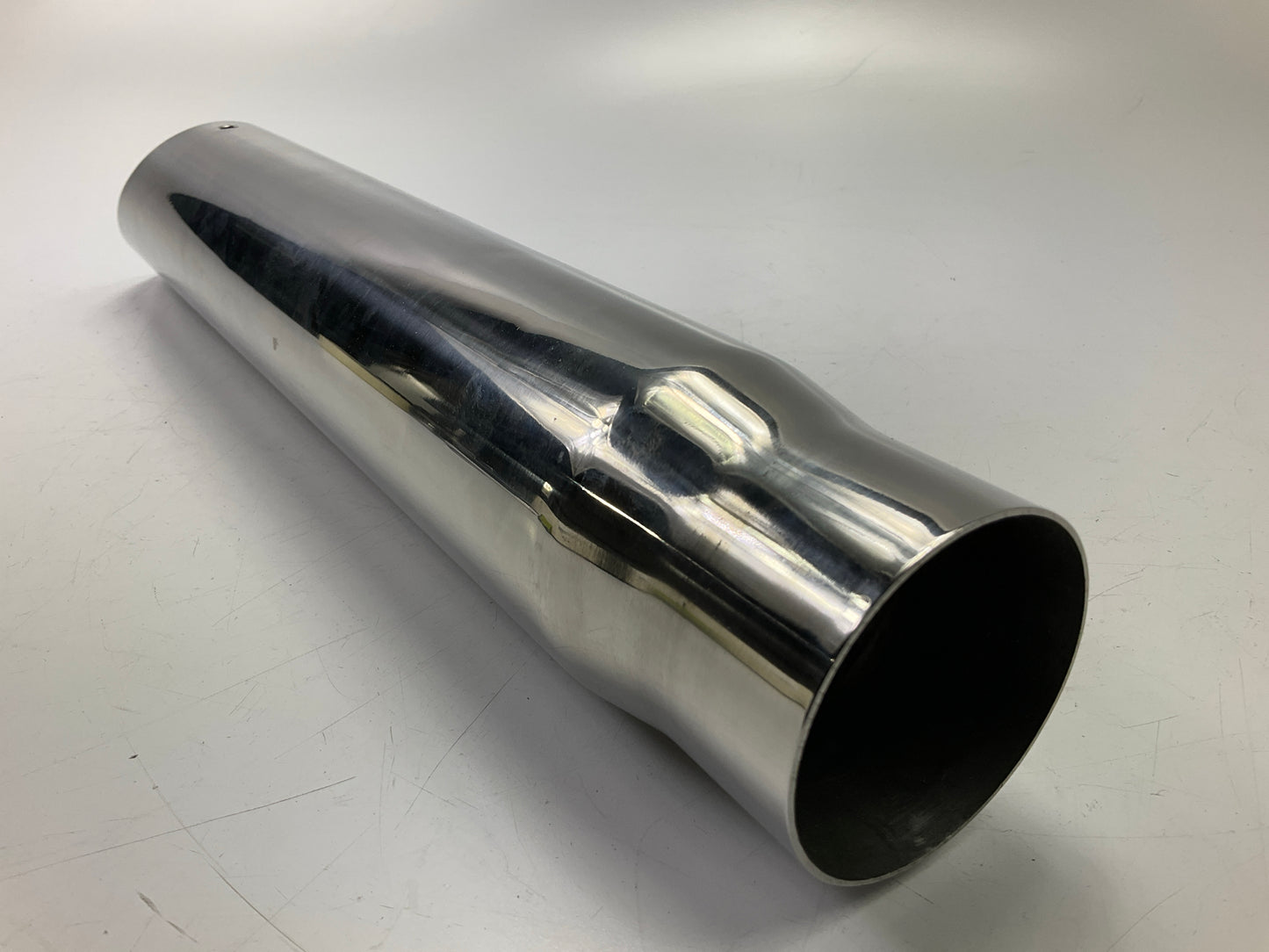 Magnaflow 35138 Stainless Steel 3'' Exhaust Tip, 45 Degree Slant Cut, 2.5'' Inlet