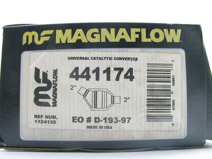 Magnaflow 441174 Universal Catalytic Converter - 2'' California CARB Compliant