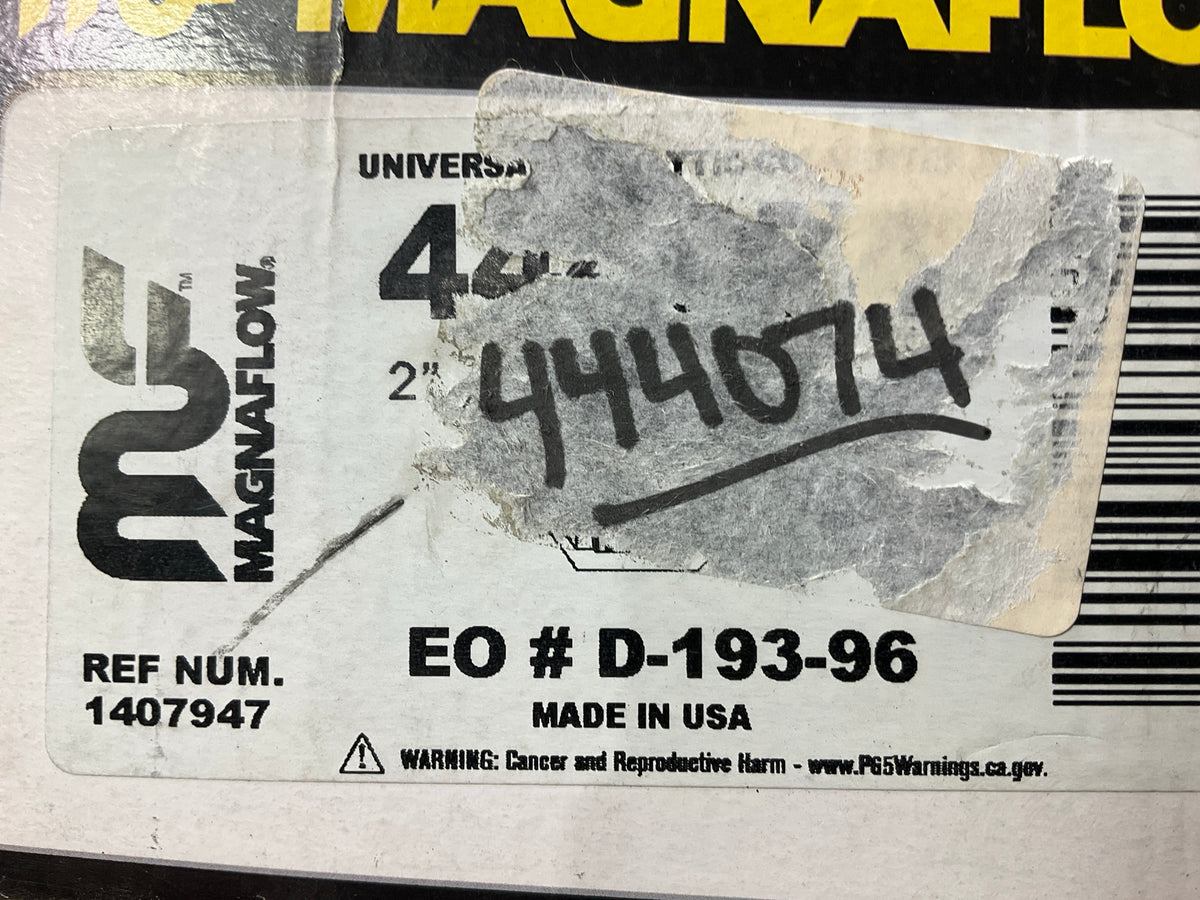 Magnaflow 444074 Catalytic Converter CARB (California) Approved, 2'' Outlet Inlet