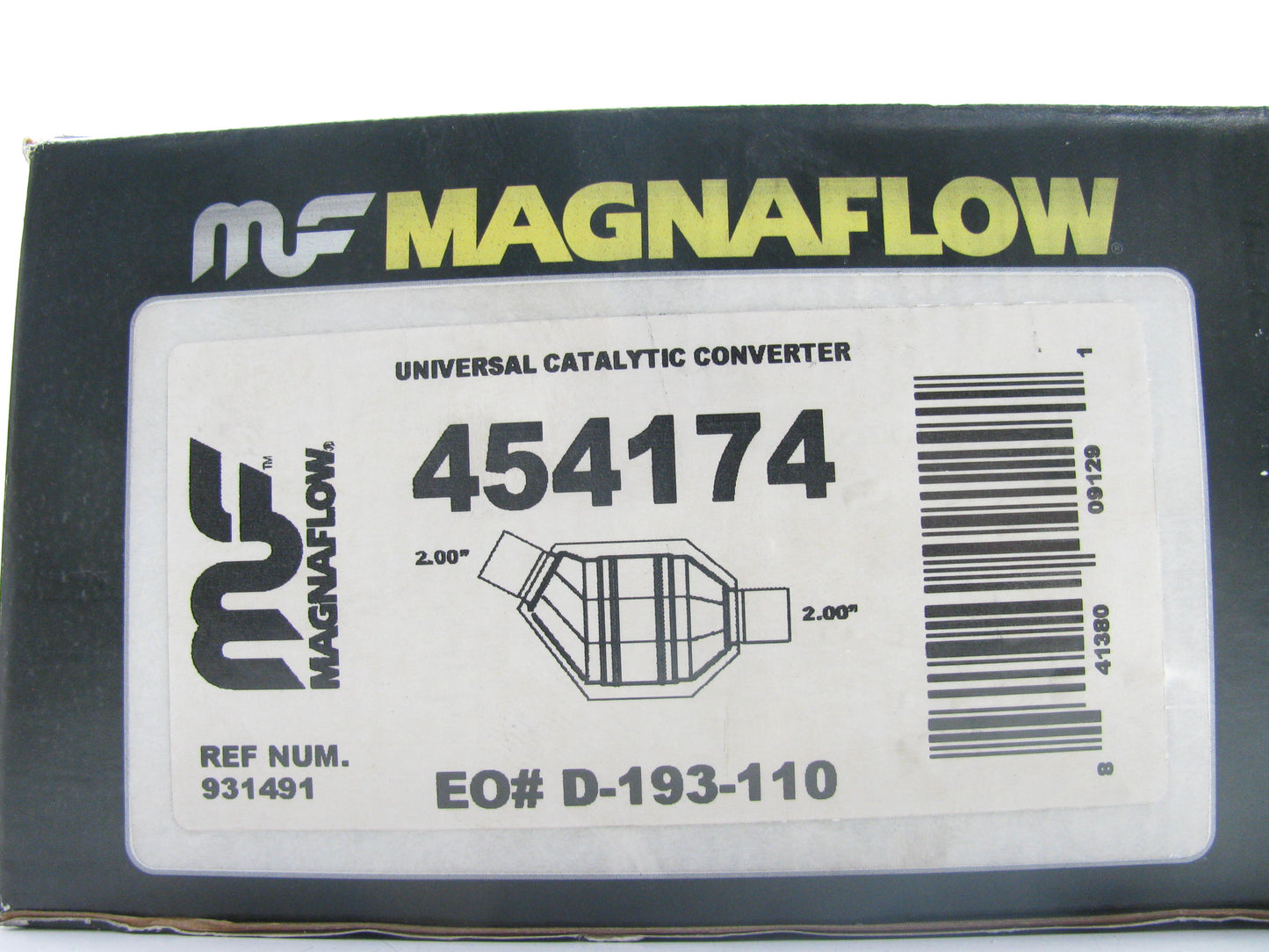 Magnaflow 454174 Universal Catalytic Converter - 2'' California CARB Compliant