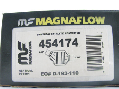 Magnaflow 454174 Universal Catalytic Converter - 2'' California CARB Compliant