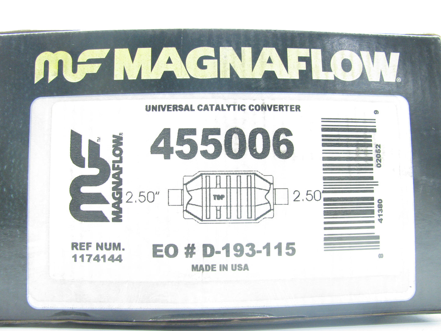 Magnaflow 455006 Universal Catalytic Converter - 2.5'' California CARB Compliant