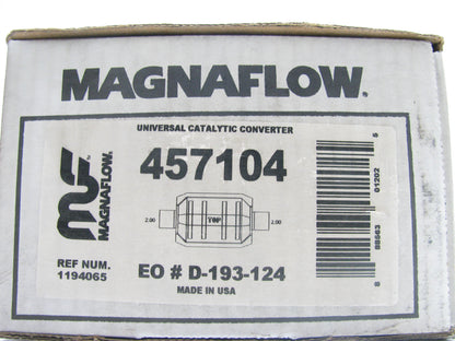 Magnaflow 457104 Universal Catalytic Converter - 2'' California CARB Compliant