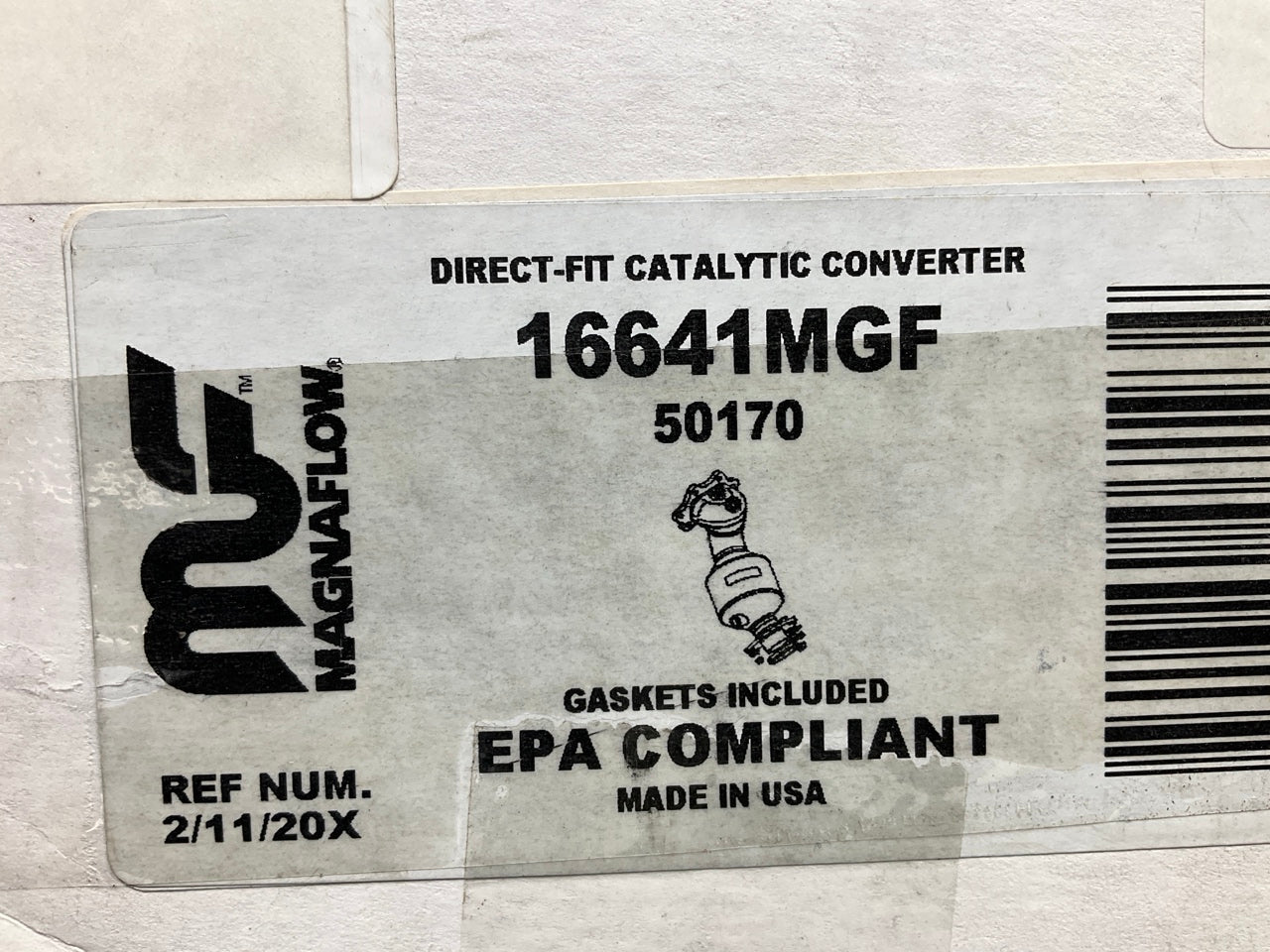 MISSING GASKET - Magnaflow Direct-Fit Catalytic Converter 06-11 Civic HYBRID 1.3