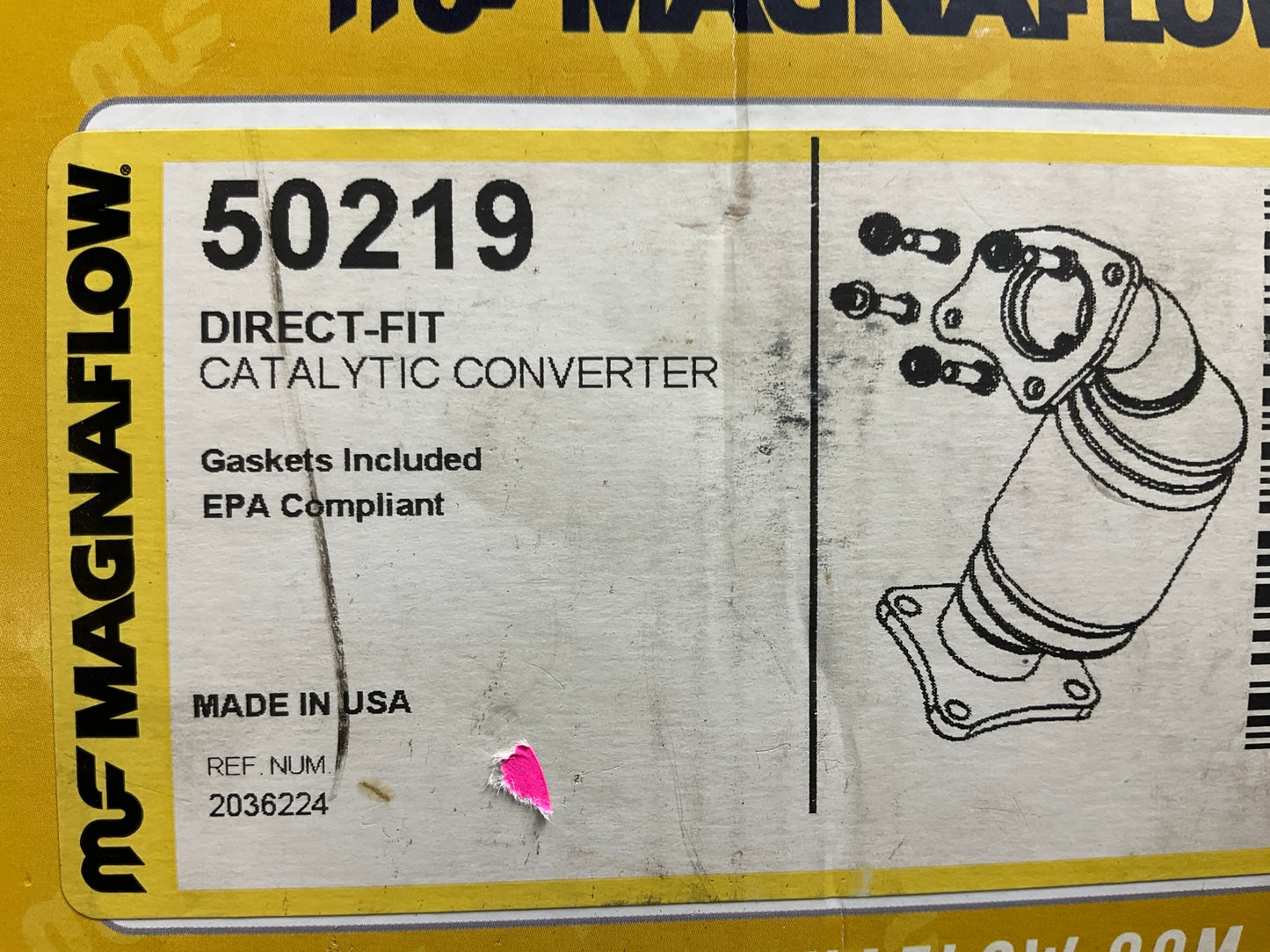 Magnaflow 50219 REAR Direct-Fit Catalytic Converter For 2003-2007 Nissan Murano