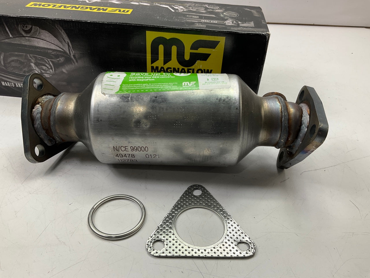 Magnaflow 93223 Direct-Fit FRONT RIGHT Catalytic Converter For 01-04 Frontier V6