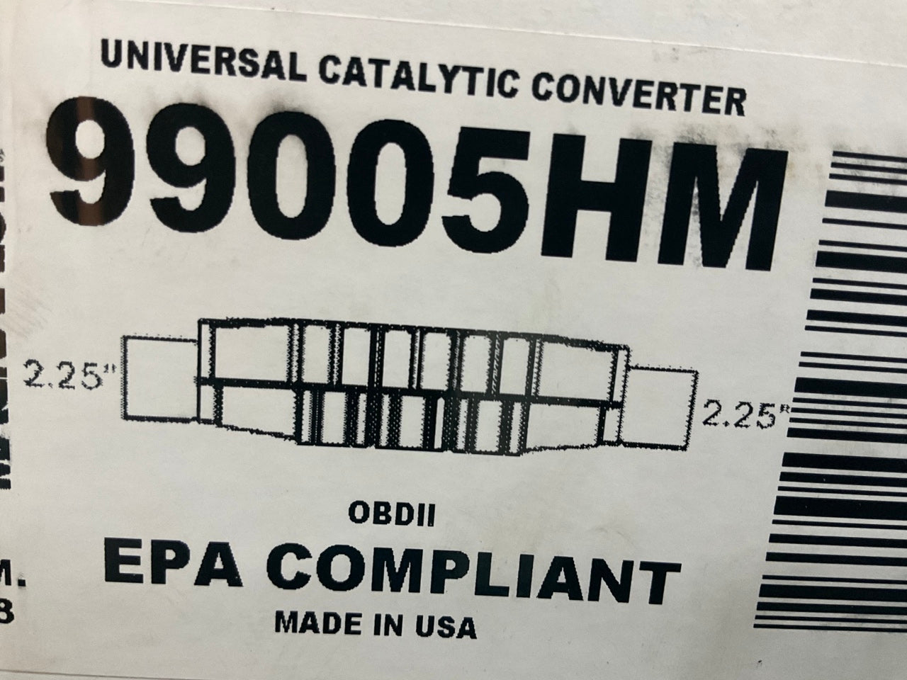 Magnaflow 99005HM Universal EPA Compliant Catalytic Converter 2.25'' Inlet/Outlet