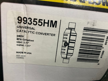 Magnaflow 99355HM Universal EPA Compliant Catalytic Converter 2.25'' Inlet/Outlet