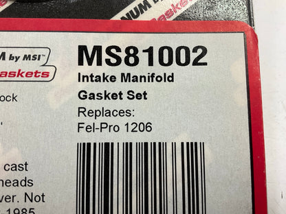 Magnum MS81002 Engine Intake Manifold Gasket Set 55-85 Chevrolet SBC 1.31''x2.21''