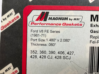 Magnum MS82011 Exhaust Header Gaskets - Ford FE 352 360 390 427 428 V8 0.060''