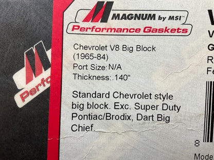 Magnum VS83000 Valve Cover Gaskets, .140'' Thick, Chevy Big Block BBC 396 427 454