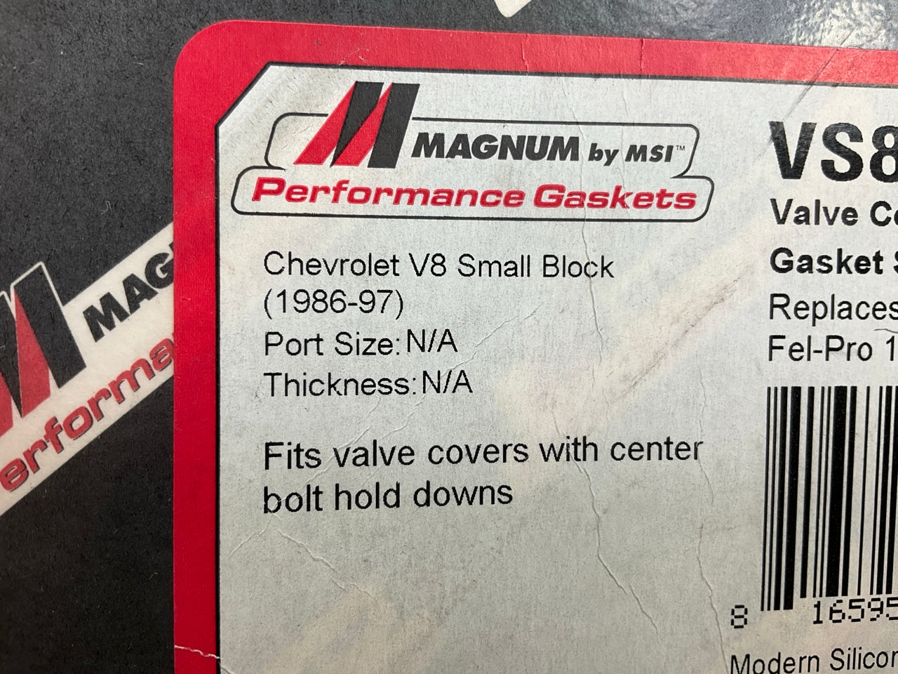 Magnum VS83013 Performance Valve Cover Gasket Set For 86-97 Chevy V8 Small Block