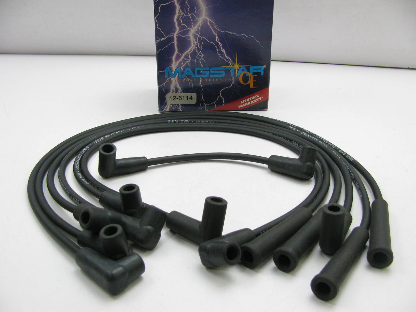 Magstar 12-6114 Ignition Spark Plug Wire Set For GM 4.3L 262 V6
