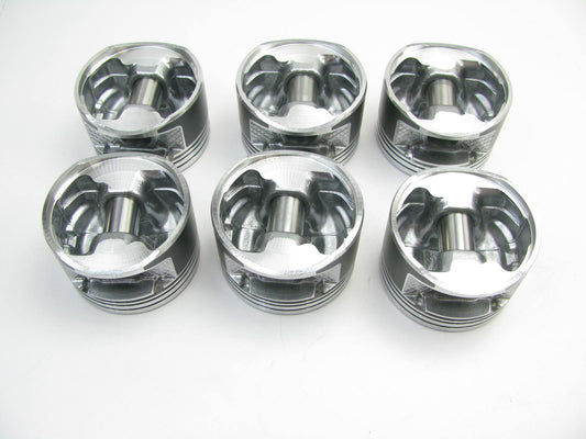 (6) Mahle 224-2885 .040 Engine Piston Set For Chrysler 3.5L 93-99