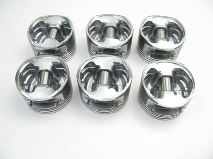 (6) Mahle 224-2885-040 Engine Piston .040'' For 1993-1995 Chrysler 3.5L-V6