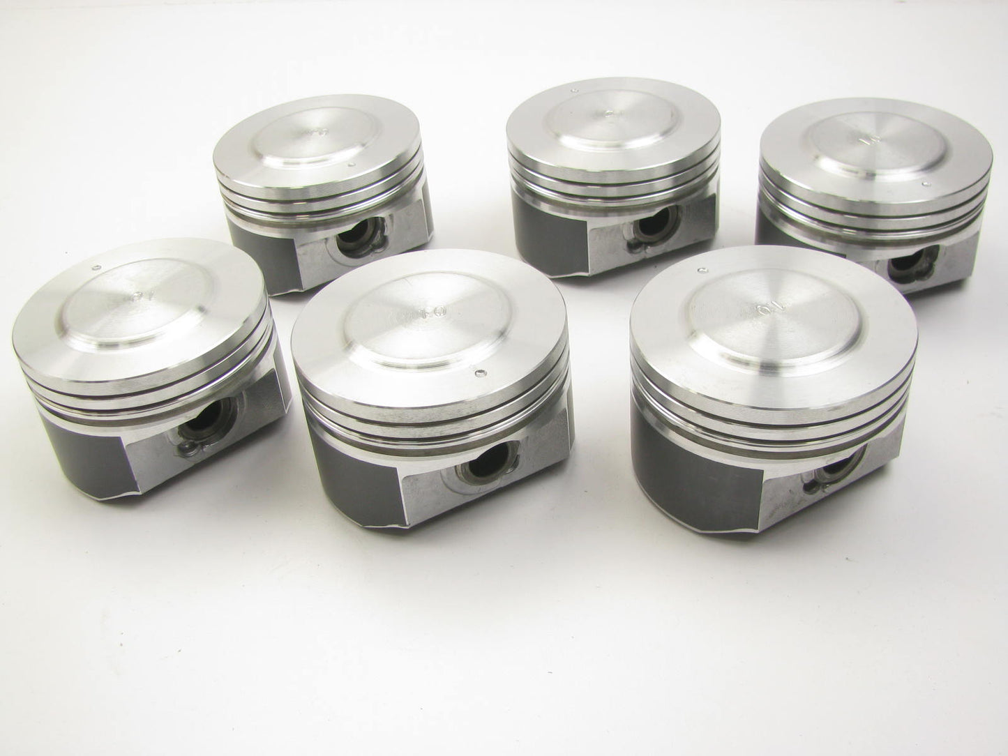 (6) Mahle 224-3466-040 Engine Pistons .040'' For 1998-2000 Ford 2.5L DOHC