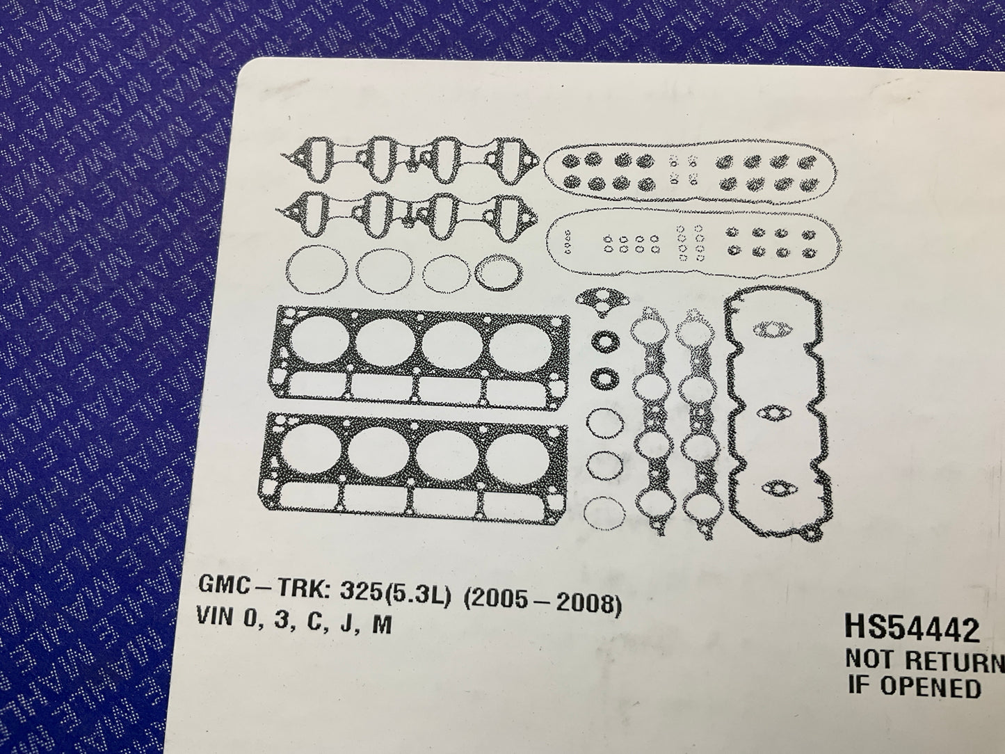 Mahle HS54442 Cylinder Head Gasket Set 2005-2010 Chevrolet GMC LS 5.3L-V8