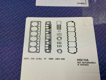 Mahle HS5713A Engine Cylinder Head Gasket Set For 1999-2006 Jeep 4.0L-L6
