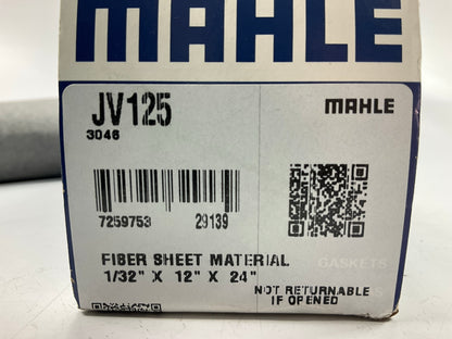 Mahle JV125 Fiber Gasket Material Sheet - 1/32''x12''x24'' Size