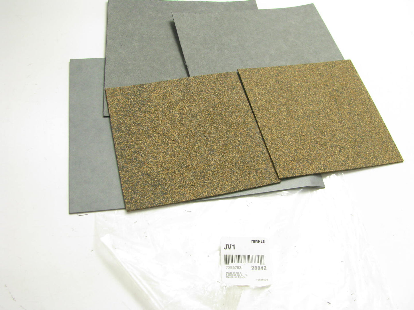 Victor Assortment Of Cork/rubber, Paper With Binder, And Paper Gasket Material