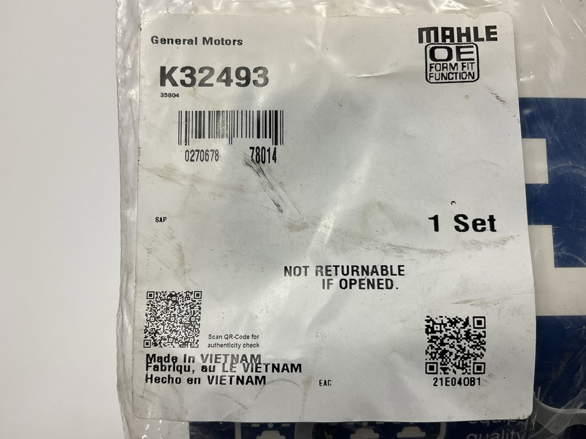 Mahle K32493 Engine Water Pump Gasket - 1995-2009 Buick 3800 3.8L V6