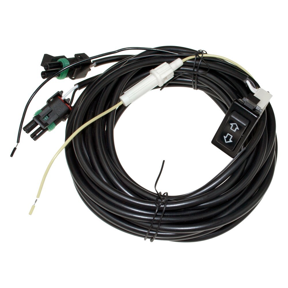 Make Waves 51005 Dual Electric Control Exhaust Wiring Wire Kit & Switch