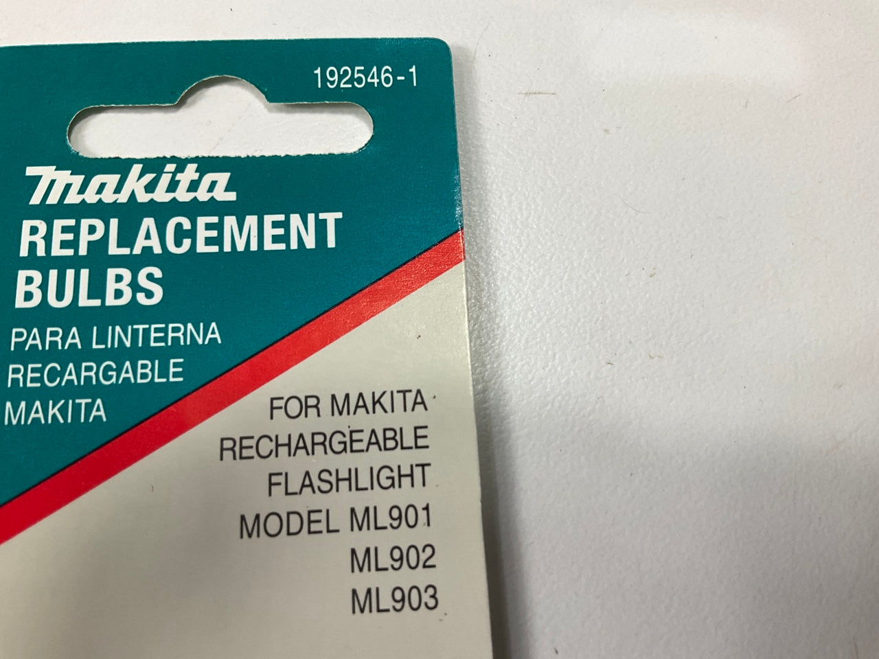 Makita 192546-1 Replacement Rechargeable Flashlight Bulbs, 2 / Pack