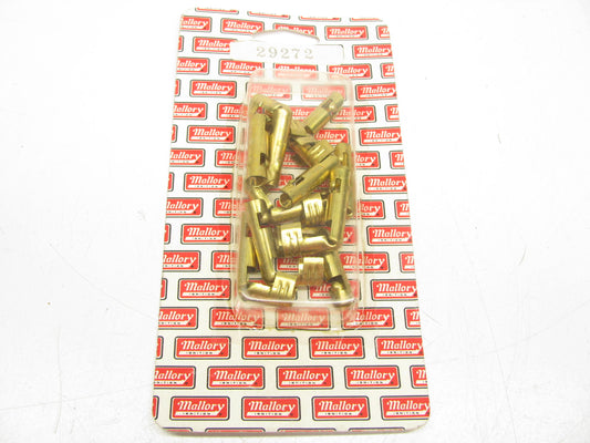 Mallory 29272 90 Degree Dist Cap Ignition Plug Wire Terminal End Kit Pack Of 10