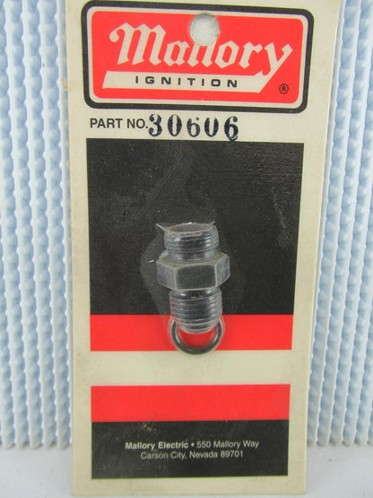 Straight Fitting - 6AN Port To - 6AN Outlet  9/16 In. -18 Thread Mallory 30606