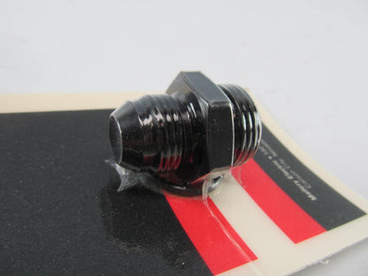 Mallory 31008 10AN TO 8AN Fuel Line Fitting Port Adapter, Black Aluminum