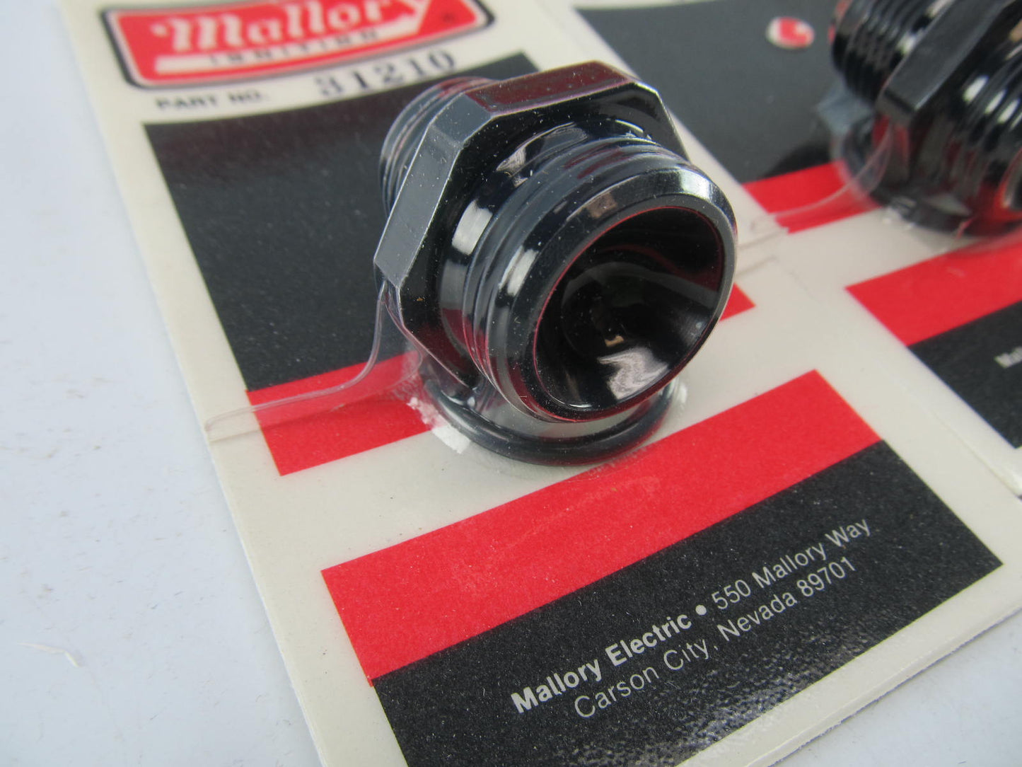 (10) Mallory 31210 Adapter Fittings -12AN Port (1-1/16''-12 Thread) To -10AN Hose