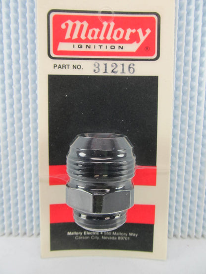 Mallory 31216 (  -12AN PORT TO -16AN  1-1/16-12  Thread)  Fuel Fitting