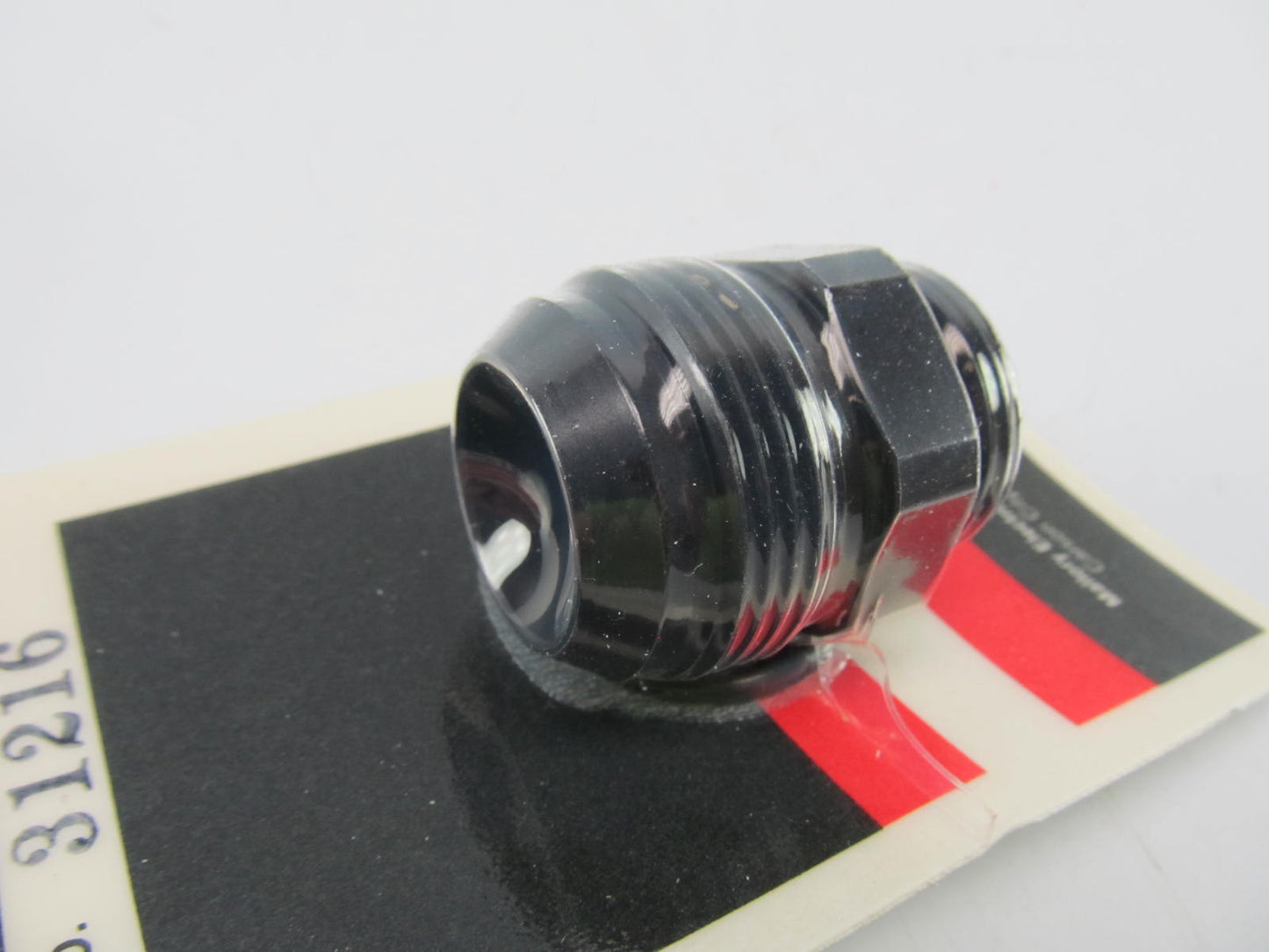 Mallory 31216 (  -12AN PORT TO -16AN  1-1/16-12  Thread)  Fuel Fitting
